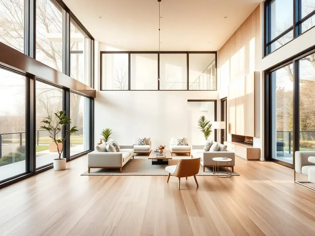 Modern SHAPE home living room