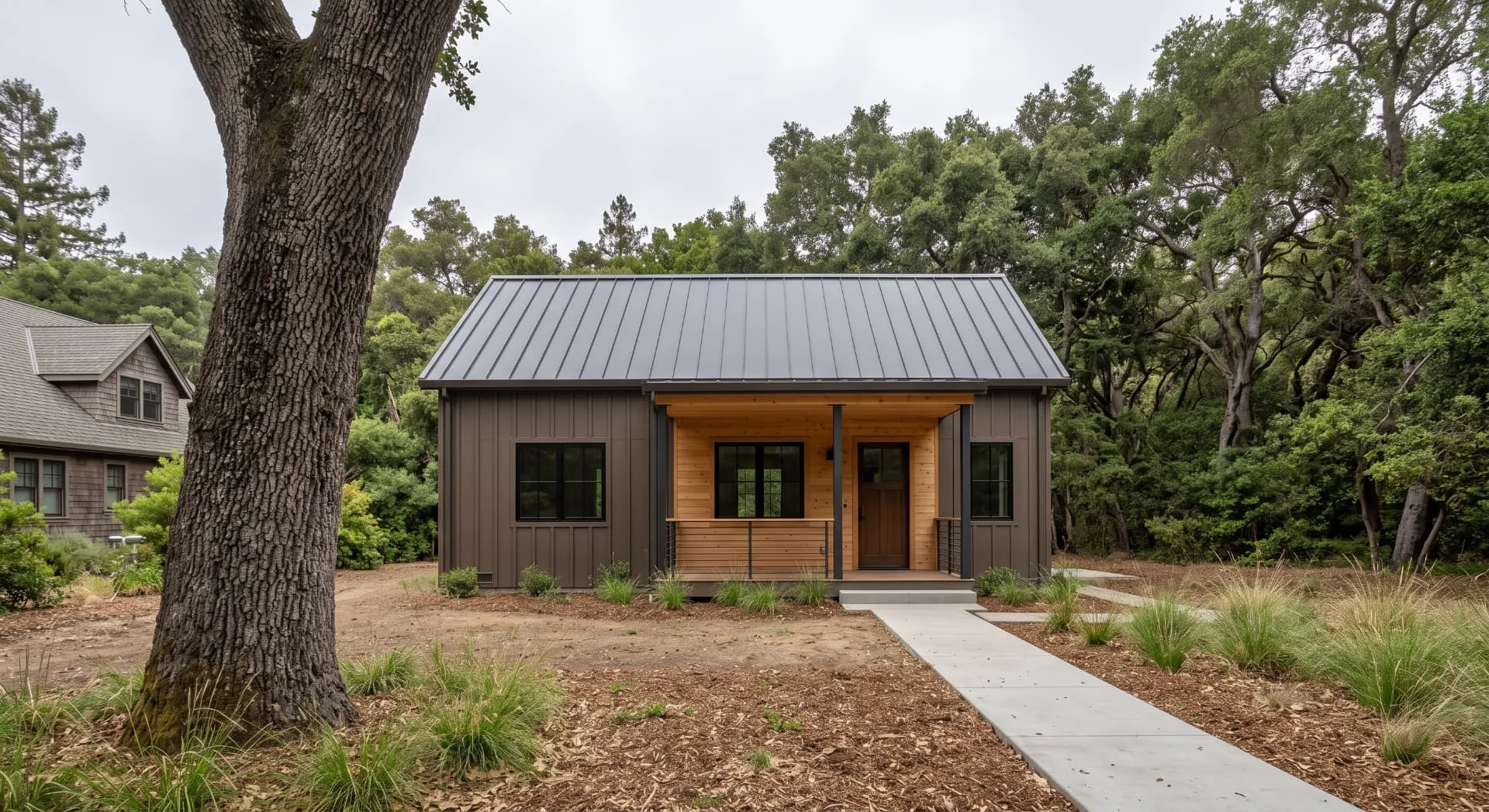 Contemporary wood-clad home in Los Gatos and Monte Sereno, California